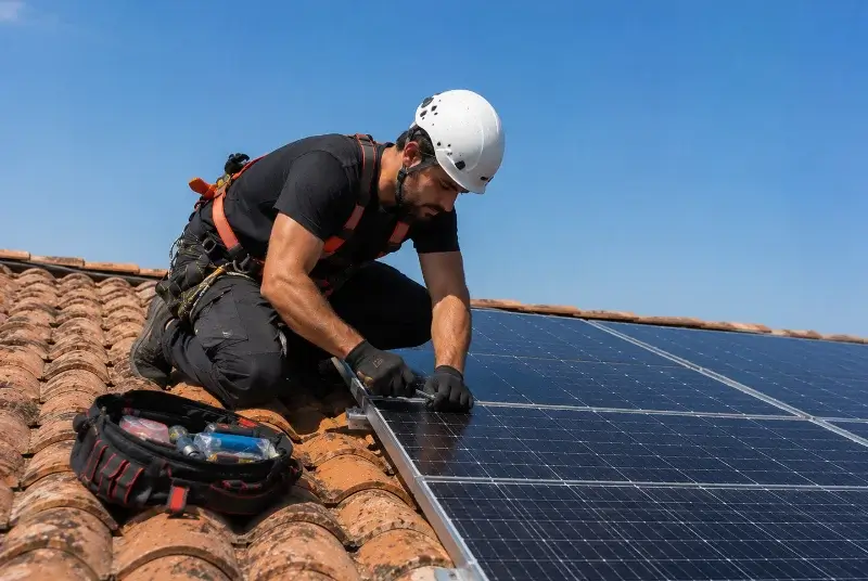 Maintenance et monitoring de panneaux solaires à Montségur-sur-Lauzon