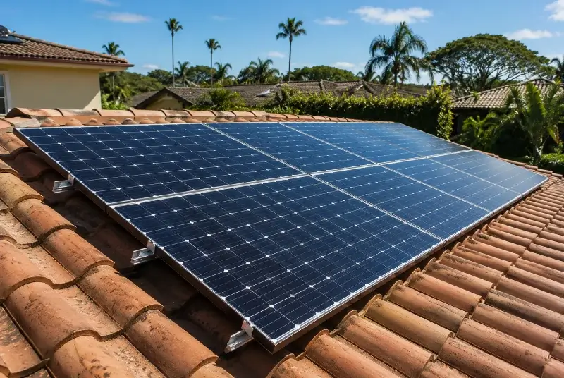 Installation de panneaux solaires à Montségur-sur-Lauzon